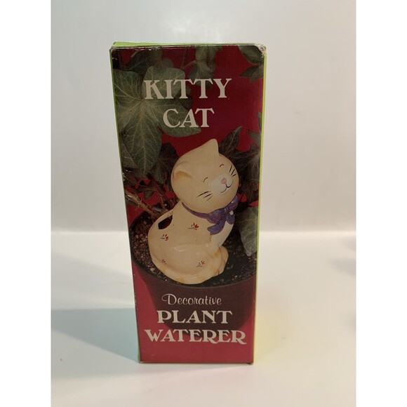 Vintage Avon Kitty Cat Decorative Plant Waterer - Picture 1 of 13